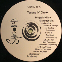 Tongue N Cheek Forget Me Nots USED VINYL 12INCH PROMO