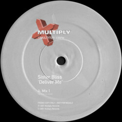 Sister Bliss Deliver Me USED VINYL 12INCH 33 S RPM PROMO