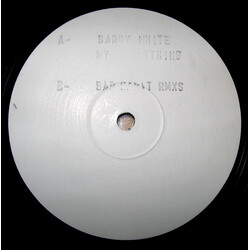 Barry White / Unknown Artist My Everything / Bad Habit RMXS USED VINYL 12INCH UNOFFICIAL RELEASE WHITE LABEL