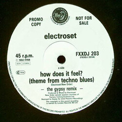 Electroset How Does It Feel? (Theme From Techno Blues) (The Gypsy Remix) USED VINYL 12INCH 45 RPM SINGLE SIDED PROMO