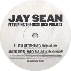 Jay Sean / Rishi Rich Eyes On You USED VINYL 12INCH PROMO