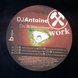 DJ Antoine Do It (The Remixes) USED VINYL 12INCH 33 S RPM