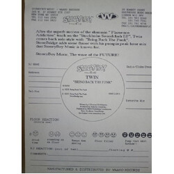 Twin Bring Back The Funk USED VINYL 12INCH WHITE LABEL