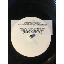 Barbara Tucker Everybody Dance - The Mixes USED VINYL 12INCH WHITE LABEL