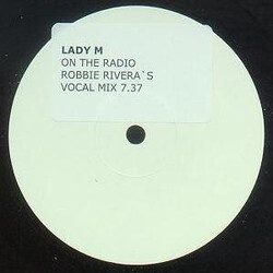 Lady M (3) On The Radio USED VINYL 12INCH