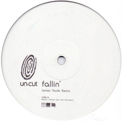 Un-cut Fallin' (James Yarde Remixes) USED VINYL 12INCH PROMO