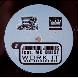 Junkfood Junkies Work It USED VINYL 12INCH 45 RPM