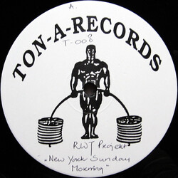 RWJ Projekt New York Sunday Morning USED VINYL 12INCH TEST PRESSING