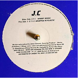 Johan Claesson E.T.I USED VINYL 12INCH
