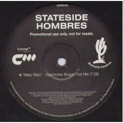 Stateside Hombres Mary Mary USED VINYL 12INCH PROMO