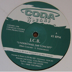 JCB Understand The Concept USED VINYL 12INCH 45 RPM