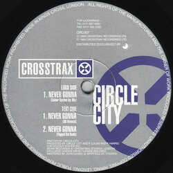 Circle City Never Gonna USED VINYL 12INCH 33 S RPM