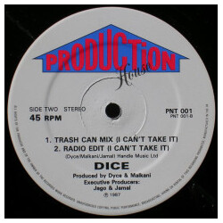 Floyd Dyce I Can't Take It USED VINYL 12INCH 45 RPM