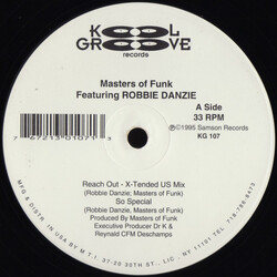 Masters Of Funk / Robbie Danzie Reach Out USED VINYL 12INCH 33 S RPM