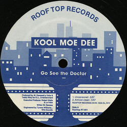 Kool Moe Dee Go See The Doctor / Monster Crack USED VINYL 12INCH 33 S RPM