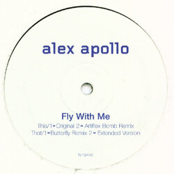 Alex Apollo Fly With Me USED VINYL 12INCH