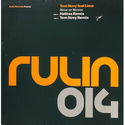 Tom Novy / Lima Now Or Never USED VINYL 12INCH 45 RPM PROMO
