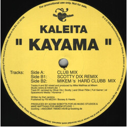Kaleita Kayama USED VINYL 12INCH PROMO 33 S RPM