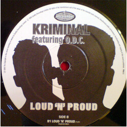 Kriminal / O.D.C. (2) Loud 'N' Proud USED VINYL 12INCH