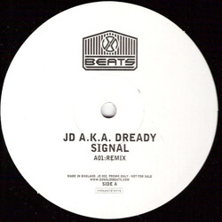 JD (3) / Dready (3) Signal (Remix) USED VINYL 12INCH PROMO
