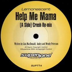 Lemonescent Help Me Mama USED VINYL 12INCH