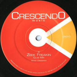 Crescendo Zeek Freakin USED VINYL 12INCH 33 S RPM