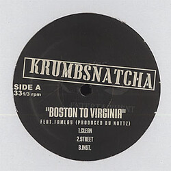 Krumb Snatcha Boston to Virginia / Do Me USED VINYL 12INCH