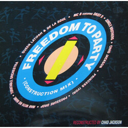 Various / CJ's Revenge Freedom To Party (Construction Mix) / Mellow Madness USED VINYL 12INCH 45 RPM STEREO