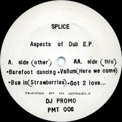 Splice (2) Aspects Of Dub E.P. USED VINYL 12INCH EP PROMO 45 RPM