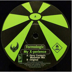 Formologic My X-perience USED VINYL 12INCH 45 RPM