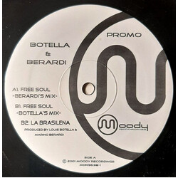 Botella & Berardi Free Soul USED VINYL 12INCH PROMO