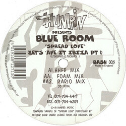 Blue Room Spread Love (Let's 'Ave It Ibiza Pt 1) USED VINYL 12INCH
