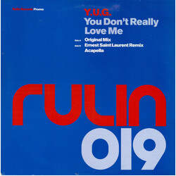 Yug You Don't Really Love Me USED VINYL 12INCH PROMO