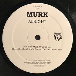 MURK Alright USED VINYL 12INCH PROMO