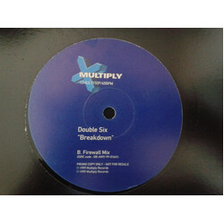 Double Six Breakdown USED VINYL 12INCH 45 RPM PROMO