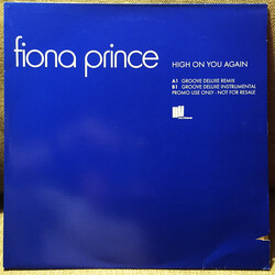 Fiona Prince High On You Again USED VINYL 12INCH PROMO 45 RPM