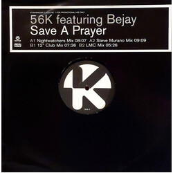 56K / Bejay Save A Prayer USED VINYL 12INCH 33 S RPM PROMO