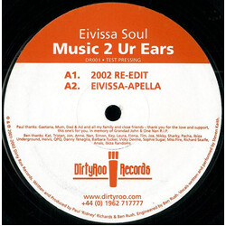 Eivissa Soul Music 2 Ur Ears USED VINYL 12INCH TEST PRESSING