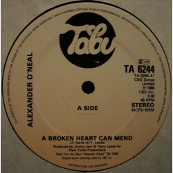 Alexander O'Neal A Broken Heart Can Mend USED VINYL 12INCH