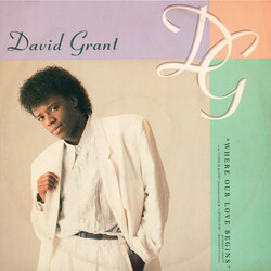 David Grant Where Our Love Begins USED VINYL 12INCH 45 RPM