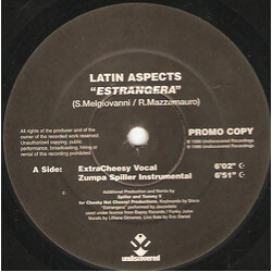 Latin Aspects Estrangera USED VINYL 12INCH PROMO