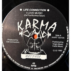Life Connection I Love Music USED VINYL 12INCH 45 RPM