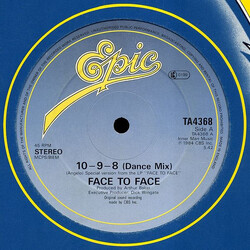 Face To Face (3) 10-9-8 USED VINYL 12INCH 45 RPM SINGLE STEREO