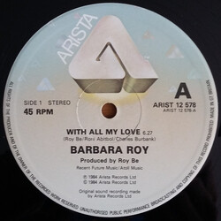 Barbara Roy With All My Love USED VINYL 12INCH