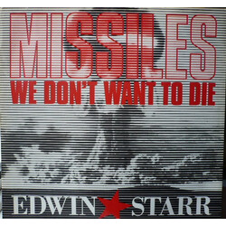 Edwin Starr Missiles (We Don't Want To Die) USED VINYL 12INCH