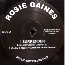 Rosie Gaines I Surrender USED VINYL 12INCH PROMO