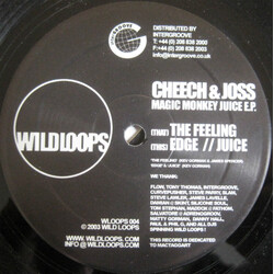 Cheech & Joss Magic Monkey Juice EP USED VINYL 12INCH EP