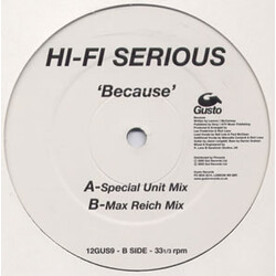 Hi Fi Serious Because USED VINYL 12INCH