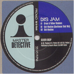 Disjam Green & Yellow Shadows USED VINYL 12INCH PROMO 33 S RPM EP