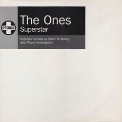 The Ones Superstar USED VINYL 12INCH 45 RPM SINGLE PROMO
